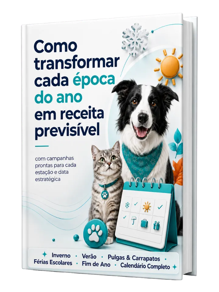 Mockup do e-book Calendário de Campanhas e Receitas Sazonais